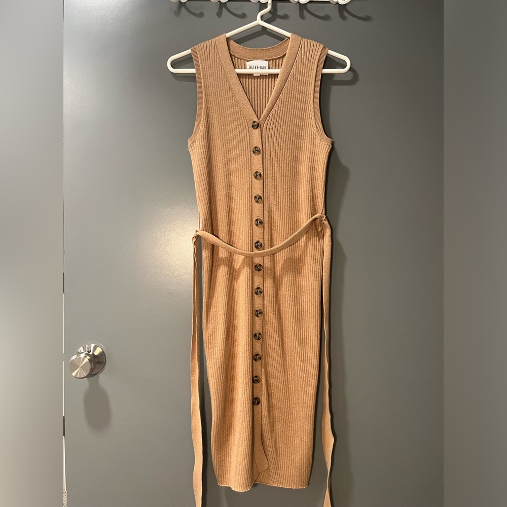 Tan Olive+Oak dress